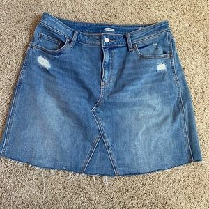 Old Navy Jean Skirt